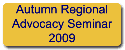 Regional Autumn Seminar 2009